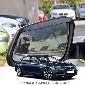 Автомобильное зеркало заднего вида от дождя, Автозащита для бровей, Защита от снега, Солнцезащитный козырек, защита от тени для BMW 5 серии F10 2010-2016 Аксессуар