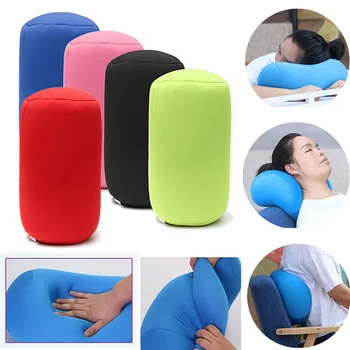 Подушка-валик с микроволокном для шеи, талии, спины, поддержки головы, Подушка для сна, длинная подушка для сна в путешествиях