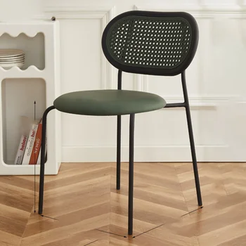 Ресторанный стул Mobile Lounge Living Plastic Nordic Металлические стулья Табурет Sillas De Comedor Современная мебель середины века WXH35XP