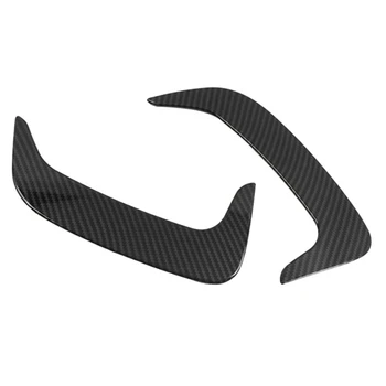 Автомобильная АБС-решетка воздухозаборника из углеродного волокна, отделка заднего бампера, ветрозащитный нож для Dodge Charger 2015-2020