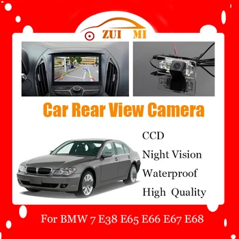 Автомобильная Камера Заднего Вида Заднего Вида Для BMW 7 E38 E65 E66 E67 E68 CCD Full HD Водонепроницаемая Резервная Парковочная Камера Ночного Видения