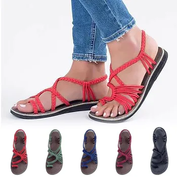 Женские босоножки на плоской подошве, женские тапочки, вьетнамки с открытым носком, скользящие сандалии для женщин, удобные сандалии для женщин, размер 12, широкий, симпатичный