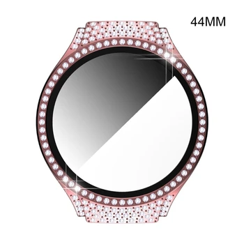 594A Умные часы, кольцо с бриллиантовым безелем, защитный бампер, корпус для Galaxy-Watch 4 40 мм / 44 мм