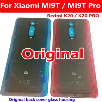 Оригинальный Новый Лучший Redmi K20 K20 Pro Задняя Стеклянная Крышка Для Xiaomi Mi 9T MI9T pro Задняя Крышка Батарейного Отсека Корпус Дверная Крышка Корпус Телефона