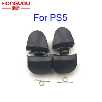 для Sony Playstation 5 контроллер PS5 L1 R1 L2 R2 комплект кнопок запуска для PS 5 V1 V2 V3 с рамной пружиной держателя LR