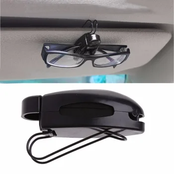 Универсальный автомобильный Зажим для солнцезащитного козырька Для очков для чтения Солнцезащитные Очки Eyeglass Card C45