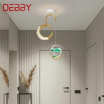 Подвесные светильники DEBBY Contemporary Gold LED Креативный подвесной светильник в виде песочных часов для домашнего декора прохода