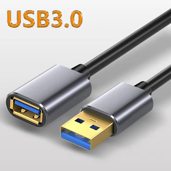 Высокоскоростной Кабель передачи данных USB 3.0 от Мужчины к женщине Флэш-Накопитель для Клавиатуры ПК Веб-Камера Геймпад USB OTG Концентратор Удлинитель