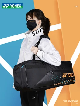 Оригинальные спортивные аксессуары yonex сумка для бадминтона Спортивный рюкзак Многофункциональная спортивная сумка