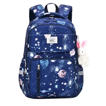 Новые рюкзаки Школьные сумки с героями мультфильмов для девочек начальной школы, милые нейлоновые детские сумки 1-3-6 классов, легкий рюкзак для отдыха