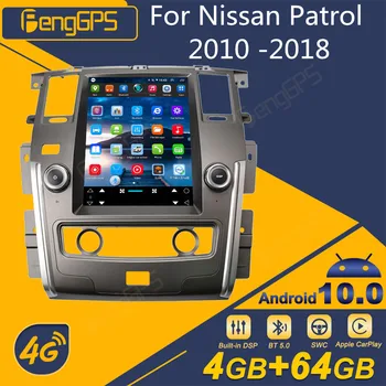 Для Nissan Patrol 2010-2018 Android автомобильное радио Tesla Экран 2Din стереоприемник Авторадио Мультимедийный плеер GPS Navi головное устройство