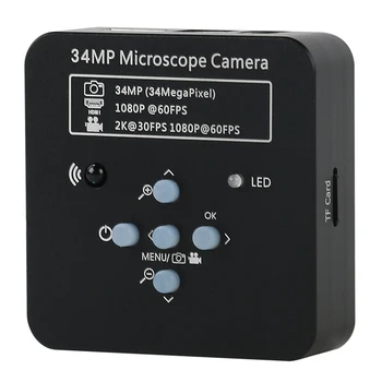 2020 Full HD 34MP 2K 1080P 3400 Вт видеомагнитофон TF 8G HDMI USB Промышленная Электронная лабораторная камера для цифрового видеомикроскопа