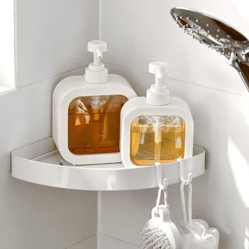 Домашний дозатор жидкого мыла Шампунь Мыло для рук Жидкость для стирки В бутылках типа пресса для розлива геля для душа в ванной 300/500 мл