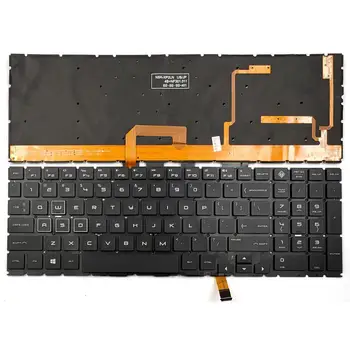 Новая клавиатура для ноутбука HP Omen 15-DC1000 15-DC1052NR 15-DC1054NR 15-DC1058WM 15-DC1069WM 15-DC1088WM с красочной подсветкой US