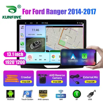 13,1-дюймовое автомобильное радио для Ford Ranger 2014 2015-2017 Автомобильный DVD GPS Навигация Стерео Carplay 2 Din Центральная мультимедиа Android Auto