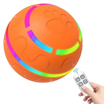 Интерактивные игрушки для собак, автоматический катящийся мяч с активацией движения, игрушки для кошек и собак для щенков / маленьких и средних собак