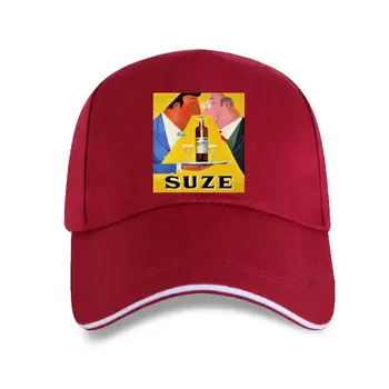 новая кепка Suze (художник Майер) Швейцария 1955 г. - Винтажная реклама 61933 (Маленькая черная бейсболка)