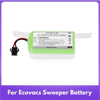 аккумулятор Подходит для Ecovacs Deebot N79 N79S DN622 Совместим с аккумулятором Ecovacs Sweeper 14.4V3000mAh