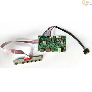 ЖК-плата контроллера драйвер платы монитора комплект для B156HB01 V.0 B156HTN01.0 B156HTN01.1 HDMI-совместимый + DP + USB Type-C