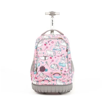 детский школьный рюкзак на колесиках 18-дюймовый Школьный рюкзак на колесиках, сумка на колесиках, дорожная тележка, рюкзаки, сумки для подростков