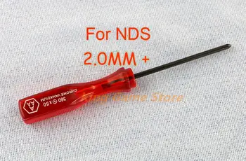 100 шт./лот, инструмент для открывания 2,0 мм + крестовая отвертка для NDS NDSL GBA GBC 3DS, Отвертка для ремонта 3DS XL