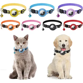 GPS-трекер, чехол-Airtag, ошейник для кошек, умный локатор домашних животных, Носимый трекер, Bluetooth, ошейник для защиты от потери местоположения, товары для домашних животных