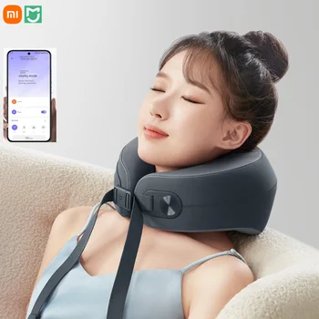 Оригинальный Xiaomi Mijia Smart Neck Massager Встроенный Плечевой Массаж шеи Горячий Компресс Постоянной температуры Работает с приложением Mija