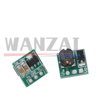 Wanzai Store HW-626 Модуль повышающего питания от 0,9-5 В до 5 В постоянного тока Плата преобразователя повышающего напряжения 1,5 В 1,8 В 2,5 В 3 В 3,3 В 3,7 В 4,2 В До 5 В