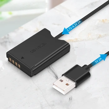 Зарядное устройство 5V Power Bank USB-кабель для Canon Fake Battery G1x G7x Mii G5x G9x Sx720