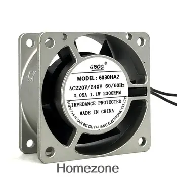 Для GBOC 6030HA2 220 В 6 см 6028 миниатюрный вентилятор минимальный вентилятор переменного тока вентилятор охлаждения шасси