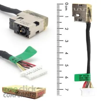 Разъем питания постоянного тока с кабелем Для ноутбука HP Changyou TPN-Q191 Q201 15-ck 15-cc726tx с Гибким зарядным кабелем постоянного тока