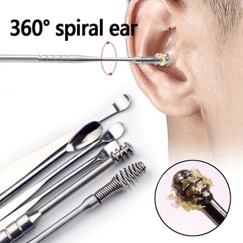 Ушная паста для снятия воска С ушей Очиститель для чистки ушей Earpick Light Earwax Remover Очистит ваше личное здоровье и красоту