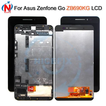 Для ASUS Zenfone Go ZB690KG ЖК-дисплей Дигитайзер Сенсорная панель Экран В Сборе Для Asus ZB690KG LCD 6,9 