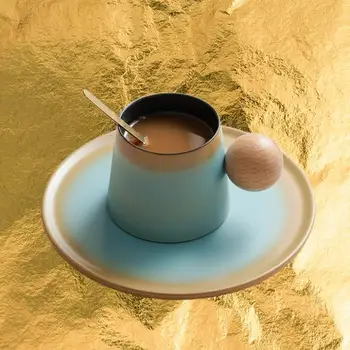 Набор керамических кофейных чашек: придайте вашему послеобеденному чаепитию эстетическую ценность для домашнего использования
