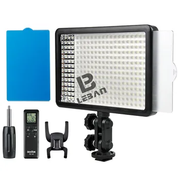 Godox LED 308Y Непрерывный Видеосигнал On Camera Light Lighting Panel Light 3300K Портативный с Регулируемой Яркостью для Видеокамеры DSLR Camera