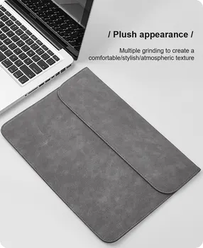 RAINYEAR 15,6-дюймовый водонепроницаемый чехол для ноутбука из искусственной кожи, противоизносный Портативный чехол для Xiaomi Book Air