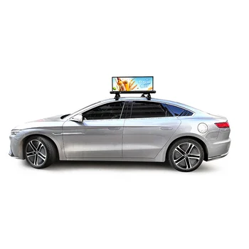 Рекламный экран на крыше автомобиля P4 Taxi, Цифровая Креативная Видеостенная панель, светодиодный дисплей