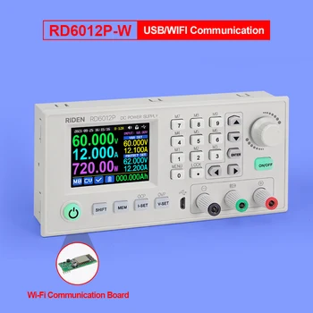 RD6012P RD6012PW USB WiFi с 5-значным разрешением Источник питания Постоянного тока С функцией хранения данных