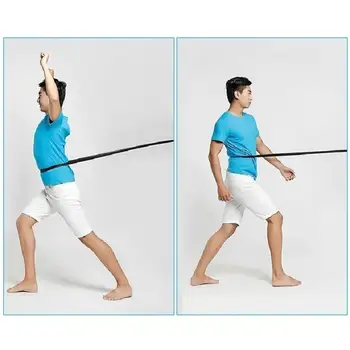 Резинки для фитнеса, эспандер Унисекс, 208 см, эластичные ленты для йоги, петлевый эспандер для упражнений, спортивный инвентарь
