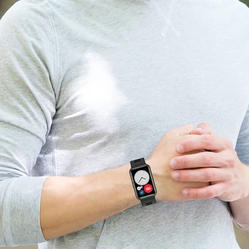 Водонепроницаемый браслет, Совместимый с Huawei Watch, Спортивный браслет Fit для Смарт-часов TPU Band Anti-scratch Sweatproof St