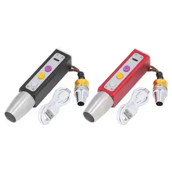 Ювелирный фонарик 3LED 3 режима освещения Зарядка через USB Портативный Маленький фонарик для идентификации ювелирных изделий из нефрита