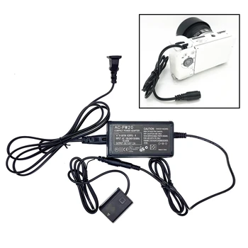 Прямая трансляция FW50 Соединитель постоянного тока Фиктивный Аккумулятор + Адаптер питания Переменного тока as AC-PW20 для Sony ZV-E10 A7S A7R II A7M2 A6400 A6500 Адаптер PW20