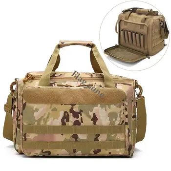 Тактическая сумка через плечо, водонепроницаемый Военный армейский рюкзак Molle, Сумка для пистолета, для тренировок на открытом воздухе, для кемпинга, Сумка для тира