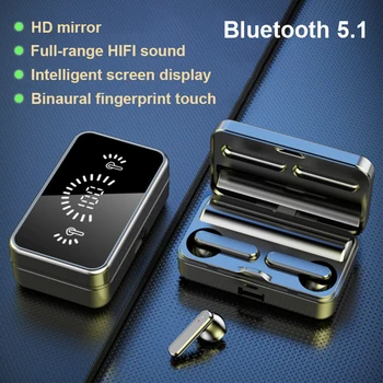 Оригинальная Беспроводная Bluetooth-гарнитура TWS S20 5.1 Наушники HiFi Stero Наушники-Вкладыши С Шумоподавлением для Телефона