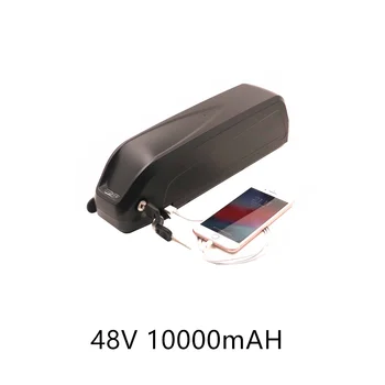 48V 10000mAh 18650 Литий-ионный аккумулятор с BMS, для Электрического Велосипеда и скутера