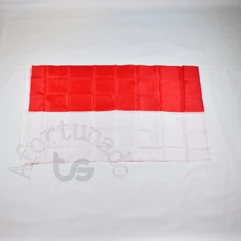 Индонезия Баннер с индонезийским флагом 3x5 футов 90 * 150 см, Подвесной флаг для украшения дома