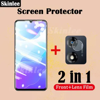 Пленка Skinlee 2 в 1 Для Motorola Moto E13 G13 Защитная Стеклянная Пленка Для экрана Закаленное Стекло Защитная Пленка Для Объектива Для Motorola G23