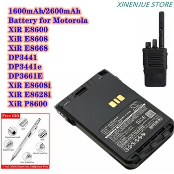 Аккумулятор двусторонней радиосвязи PMNN4440, PMNN4502A для Motorola XiR E8600, E8608, E8668, DP3441, DP3441e, DP3661E, E8608i, E8628i, P8600
