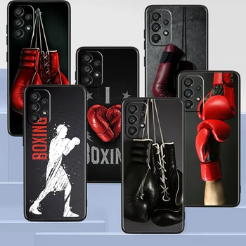 Прочные Боксерские Перчатки, Черный Чехол Для телефона Samsung A73 A72 A71 A54 A53 A13 A52 A51 A33 A32 A23 A21S A04 A03 5G
