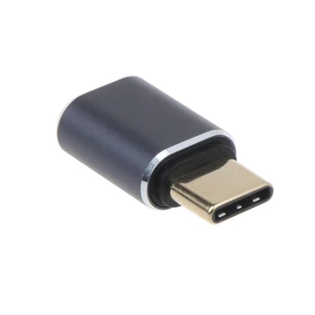 Адаптер USB C Type C от мужчины к женщине Удлинитель Адаптера Поддерживает Быструю зарядку мощностью 100 Вт, Передачу данных со скоростью 40 Гбит/с, видеовыход 8K @ 60Hz H8WD